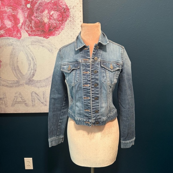 FCUK Vintage Ladies Denim Jacket size M - Picture 1 of 6